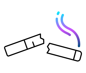 Stop met roken voor een gezond leven.