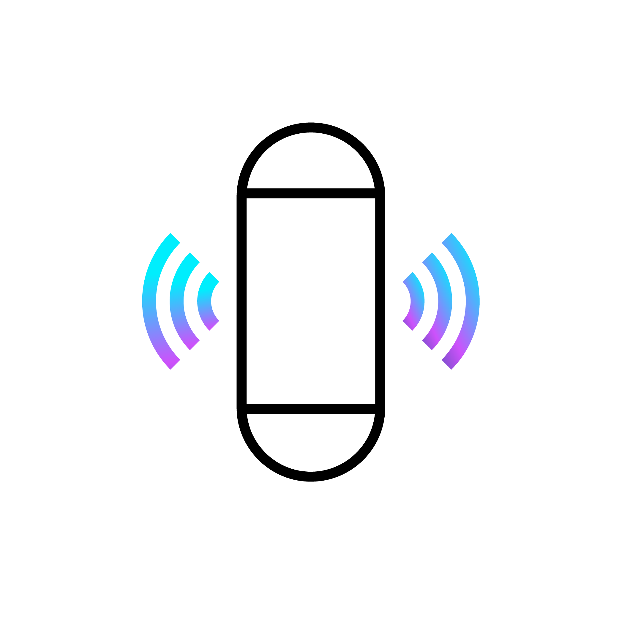 pictogram dat een implanteerbare hartmonitor vertegenwoordigt