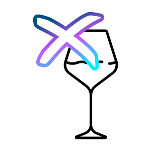 Drink weinig of geen alcohol en cafeïne.