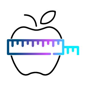 Volg een gezond dieet en houd een gezond gewicht