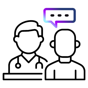 Stel voorafgaand aan de procedure vragen aan uw arts.